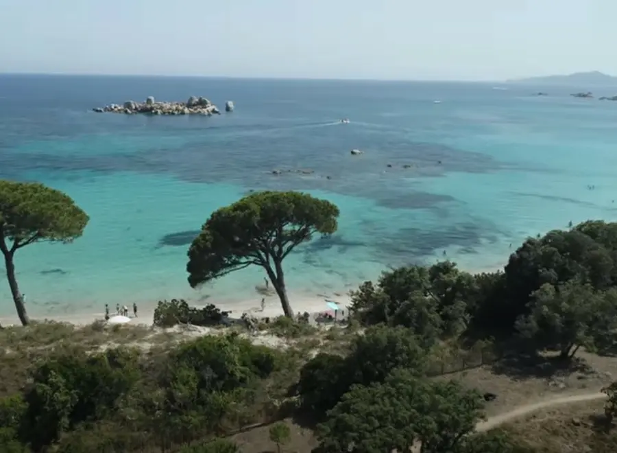 La plage de Palombaggia