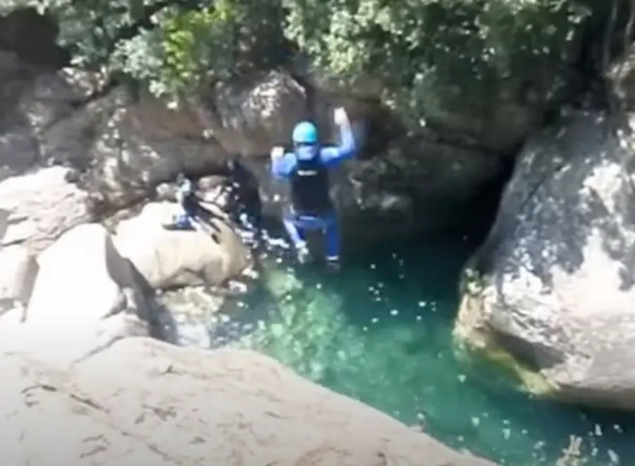 Canyoning in the Aiguilles de Bavella